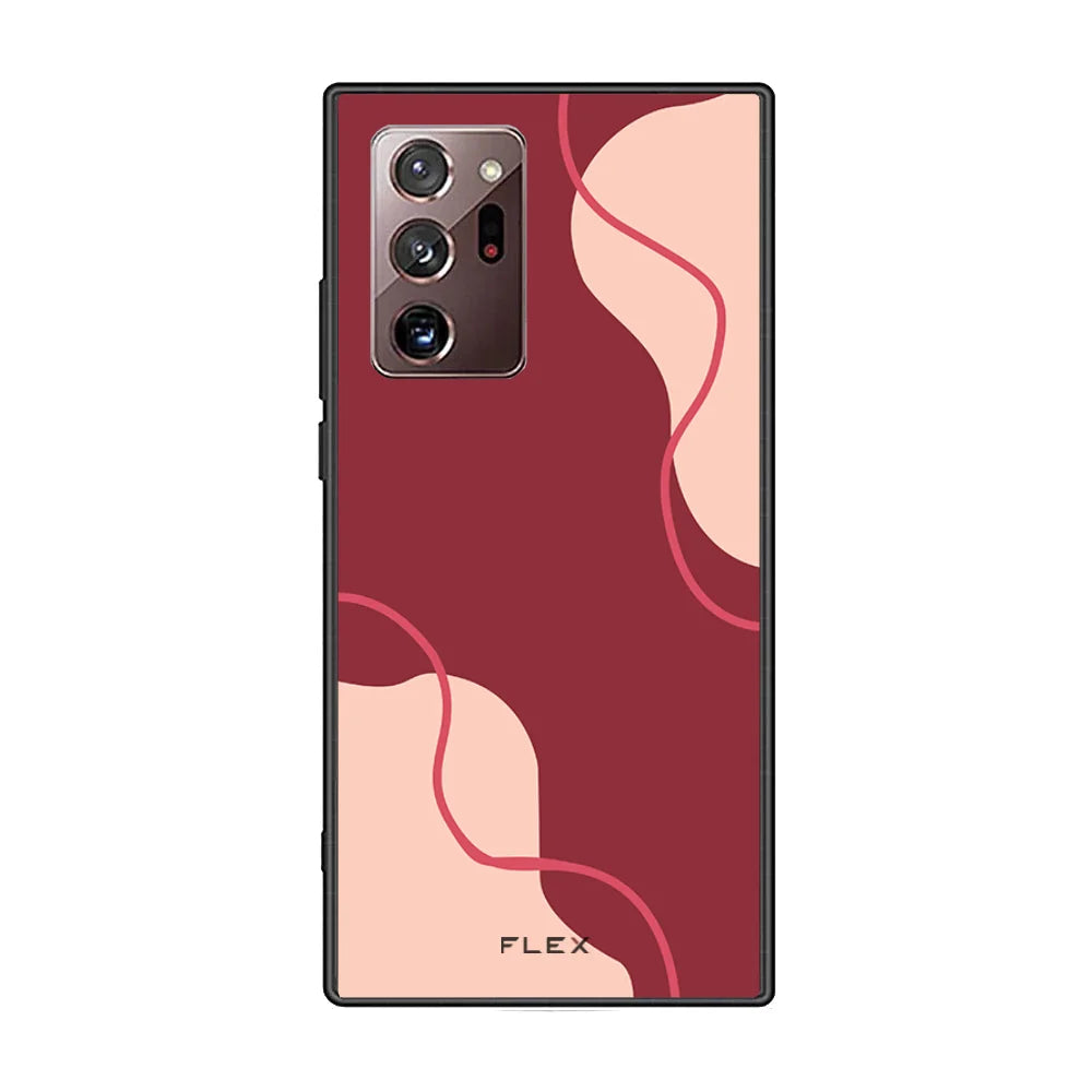 Flex Aesthetic Red Galaxy Note 20 Ultra