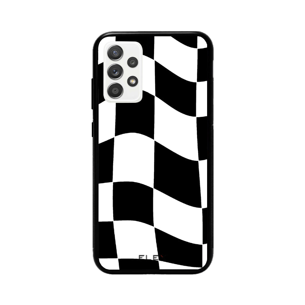 Flex Beige Checkered Galaxy A32