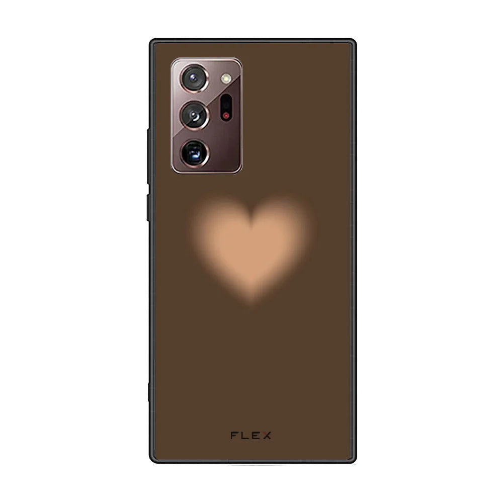 Flex Brown Aura Heart Galaxy Note 20 Ultra