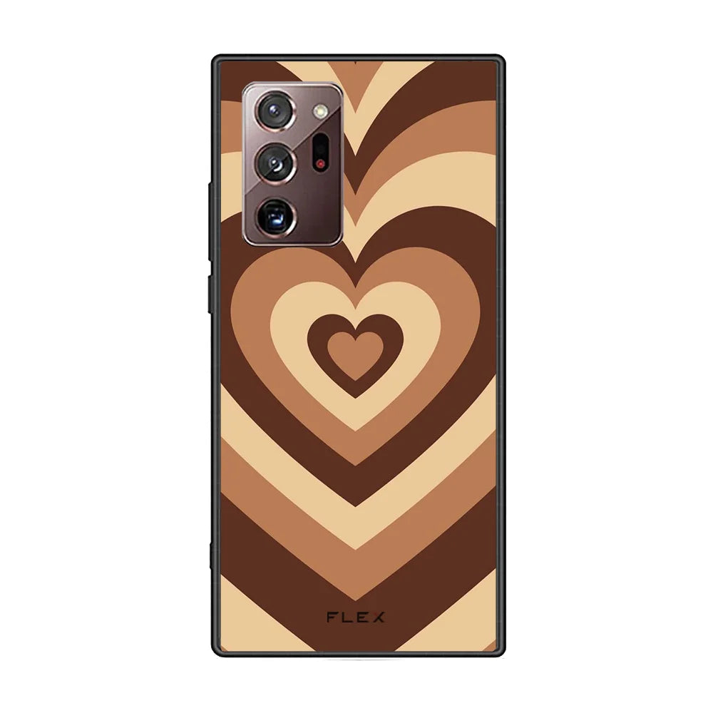 Flex Brown Heart Galaxy Note 20 Ultra