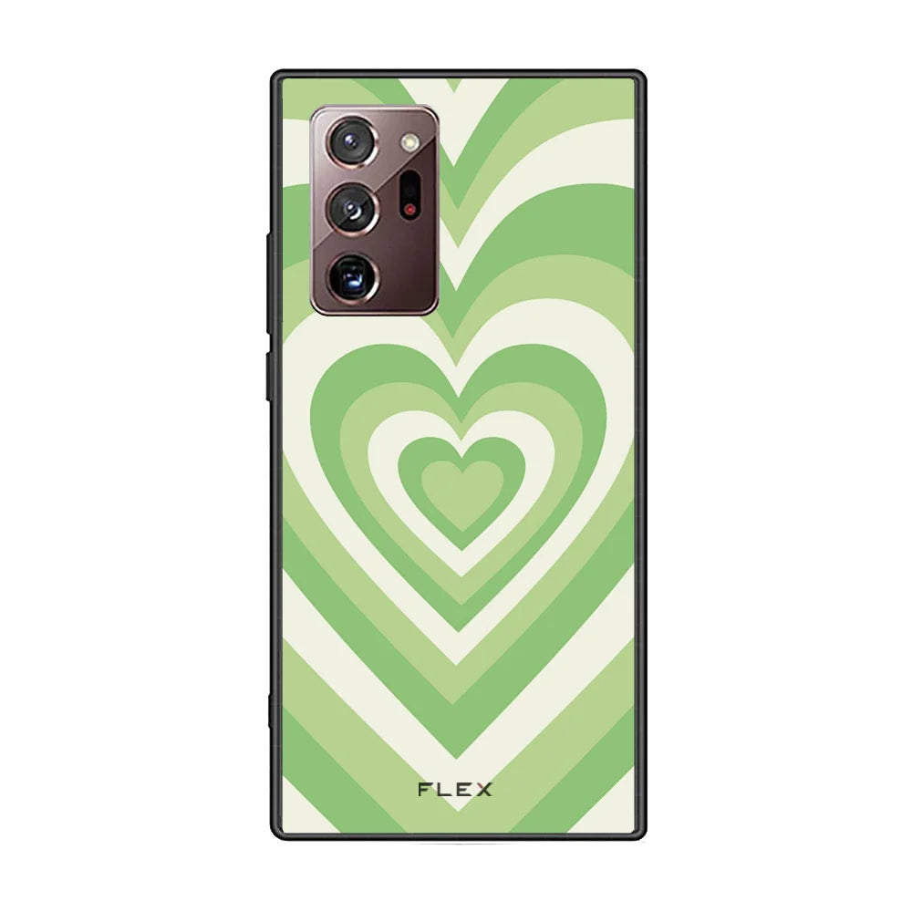 Flex green heart Galaxy Note 20 Ultra
