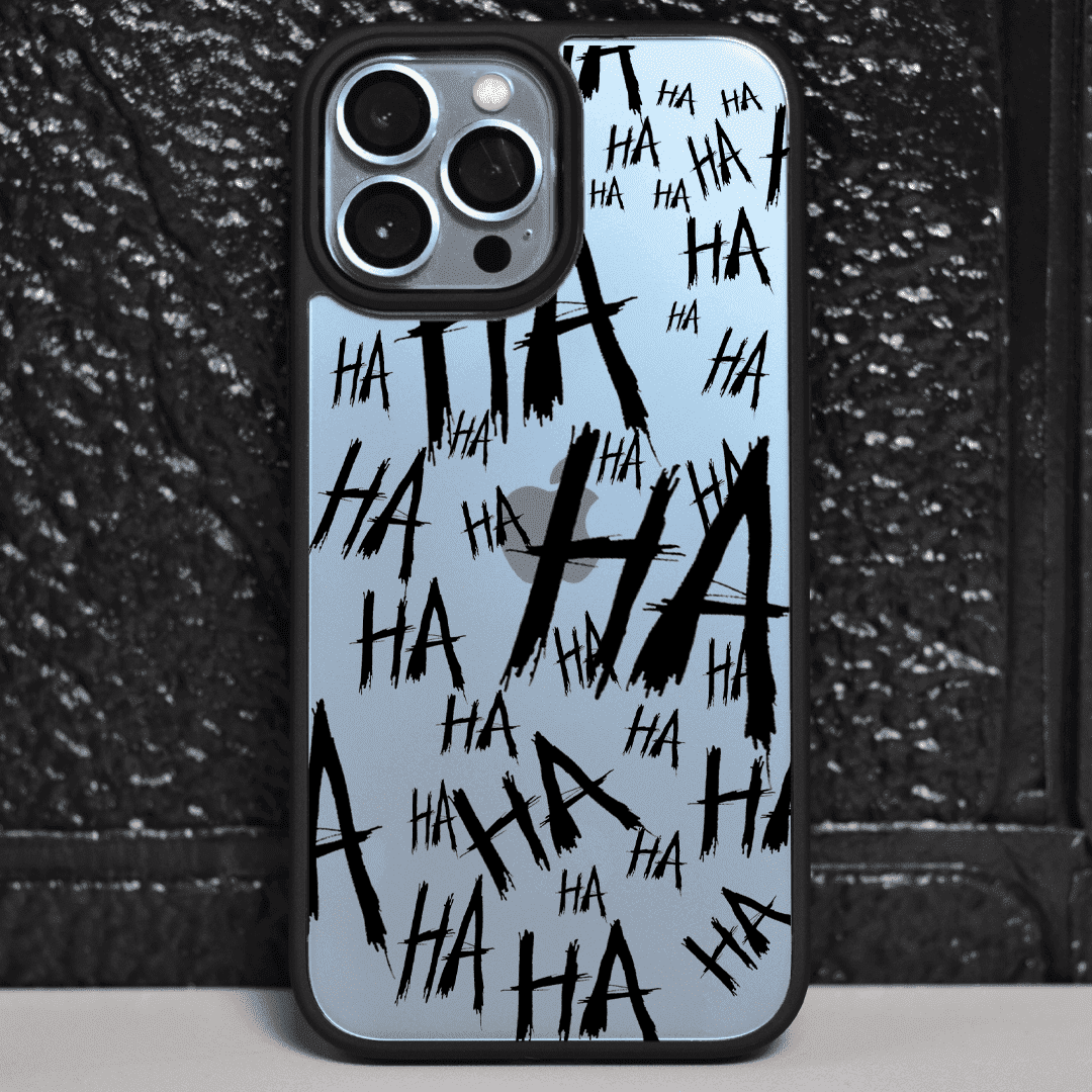 Iphone 12 Pro Max JOKER HAHAH BLACK - Flex