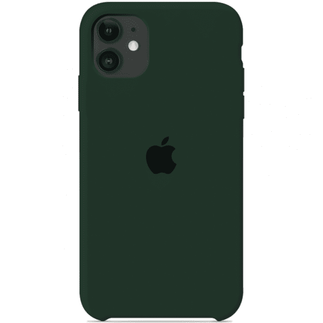 Apple Silicon Case Midnight Green For IPhone 15 Pro - Flex