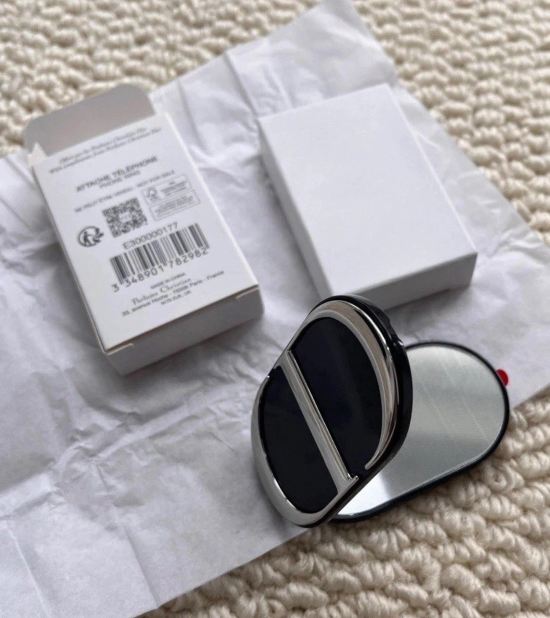 DI*R Beauty Phone Ring Holder – Dual Mirror