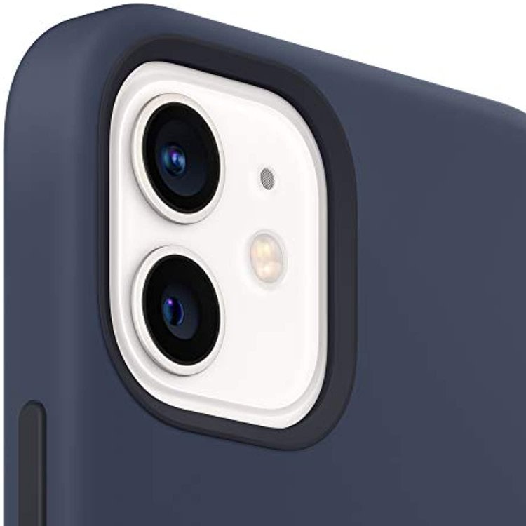 Apple Silicon Case Navy Blue For IPhone 15 Pro Max - Flex