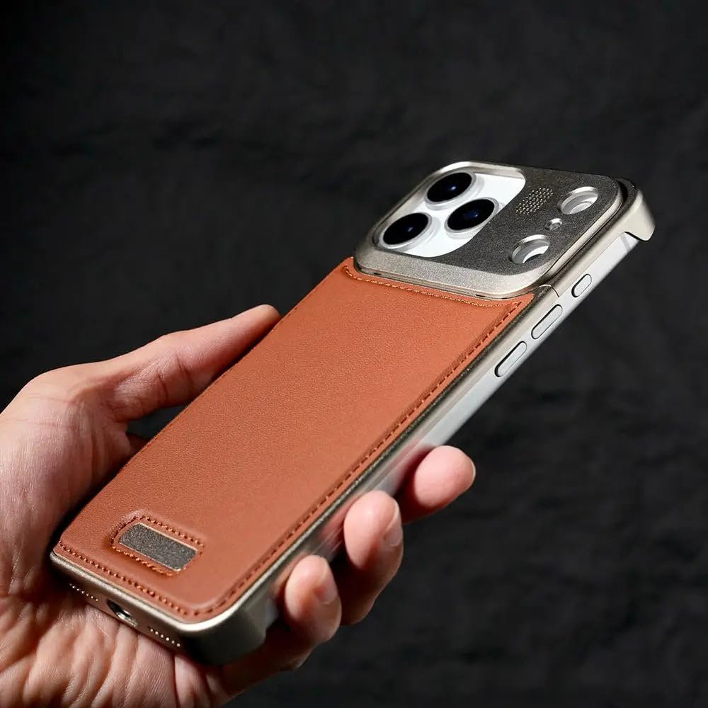 Metal MagSafe Leather Perfume Case