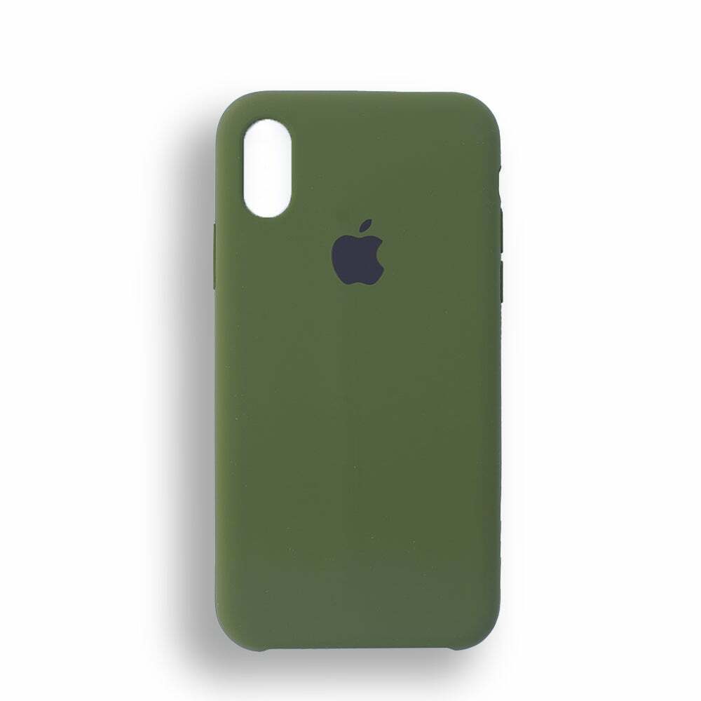 Apple Silicon Case Army Green For Iphone Xs Max - Flex