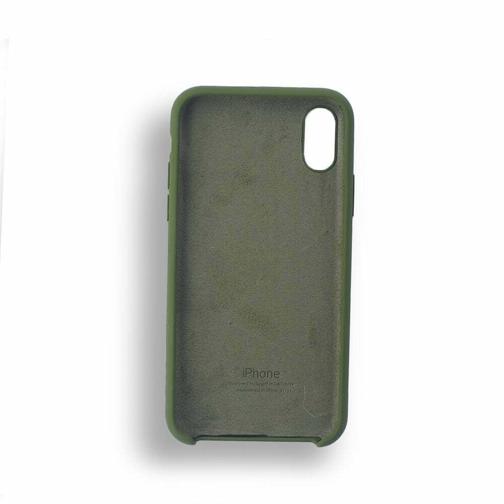 Apple Silicon Case Army Green For Iphone 13 Pro - Flex