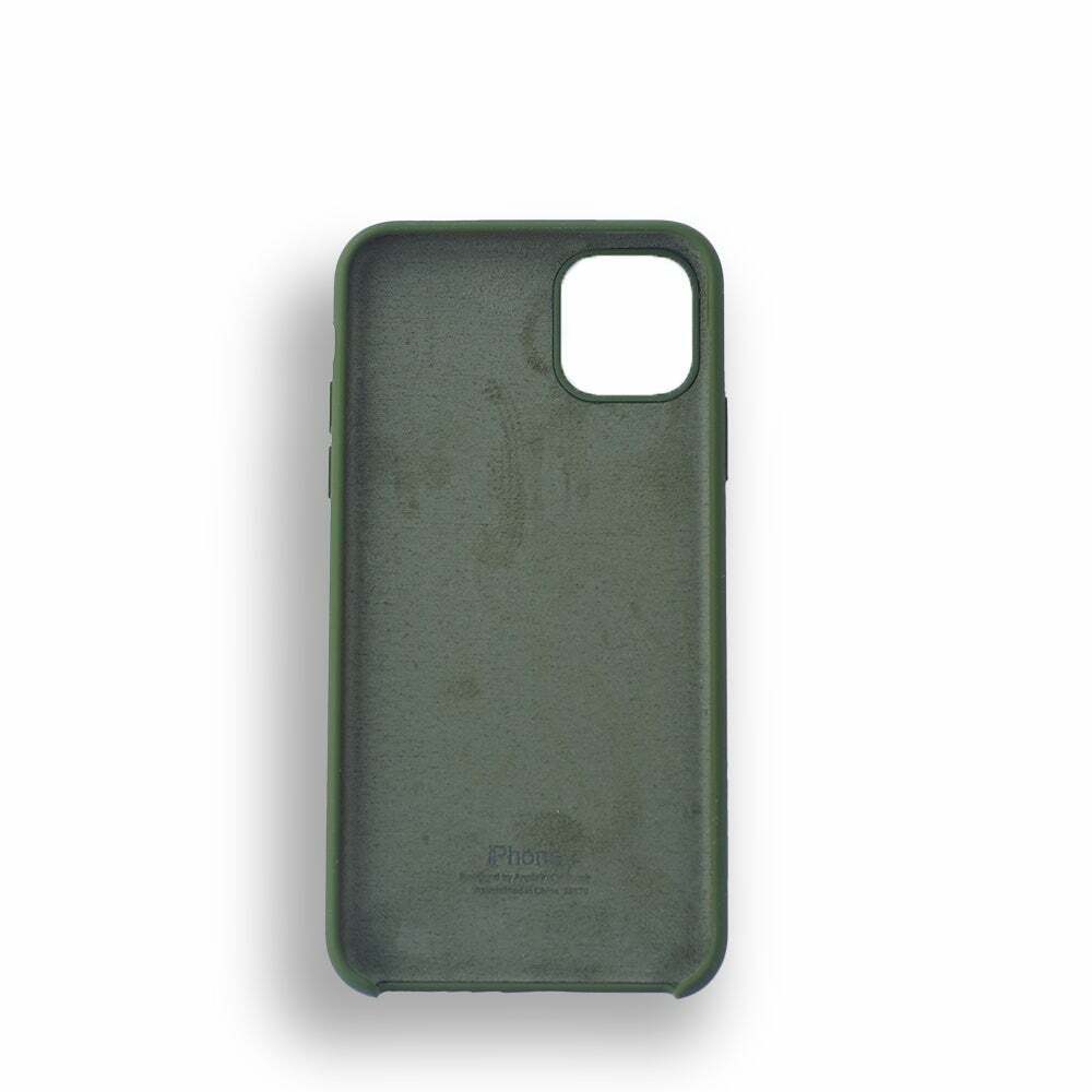 Apple Silicon Case Army Green For Iphone 12/12 Pro - Flex