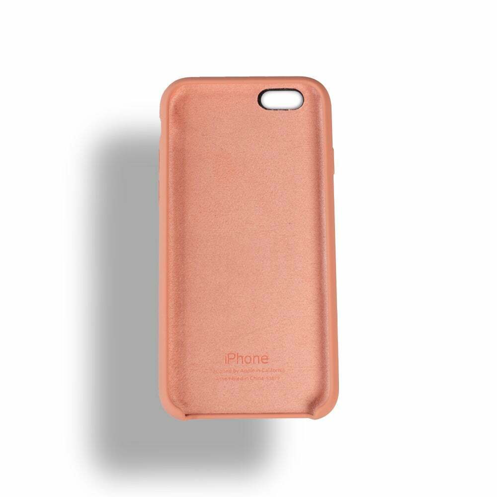 Apple Silicon Case Peach For Iphone 14 - Flex