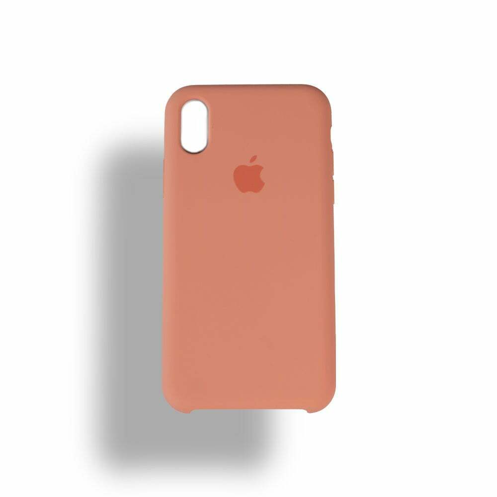 Apple Silicon Case Peach For Iphone Xs Max - Flex