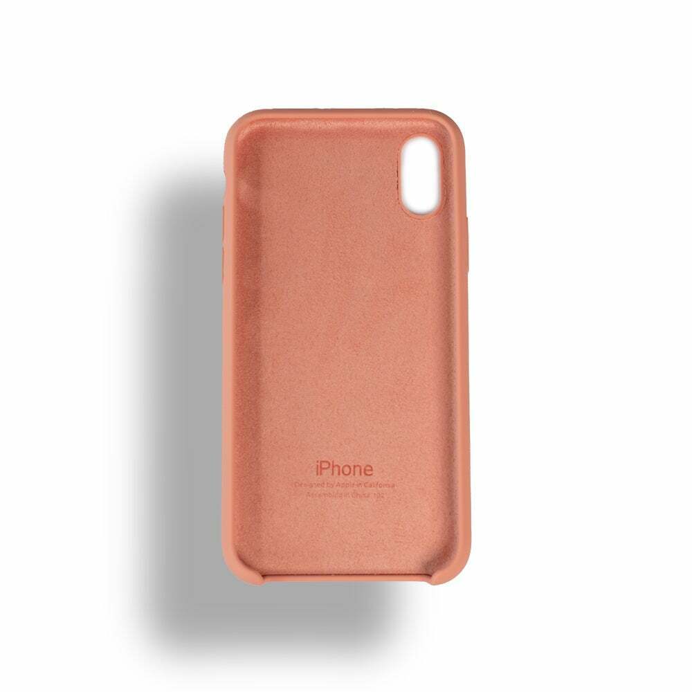 Apple Silicon Case Peach For Iphone XR - Flex
