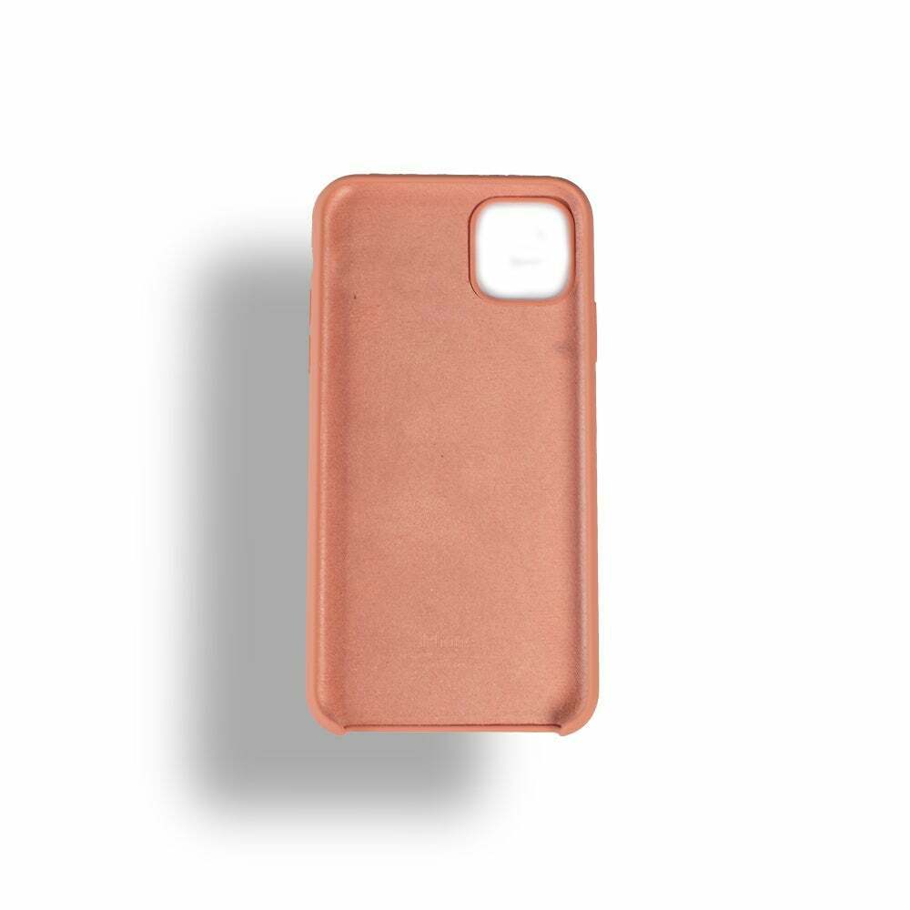 Apple Silicon Case Peach For Iphone 12/12 Pro - Flex