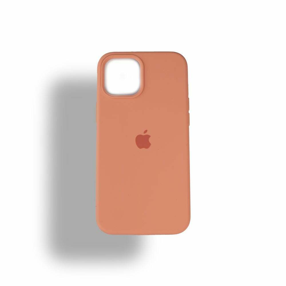 Apple Silicon Case Peach For Iphone 12/12 Pro - Flex