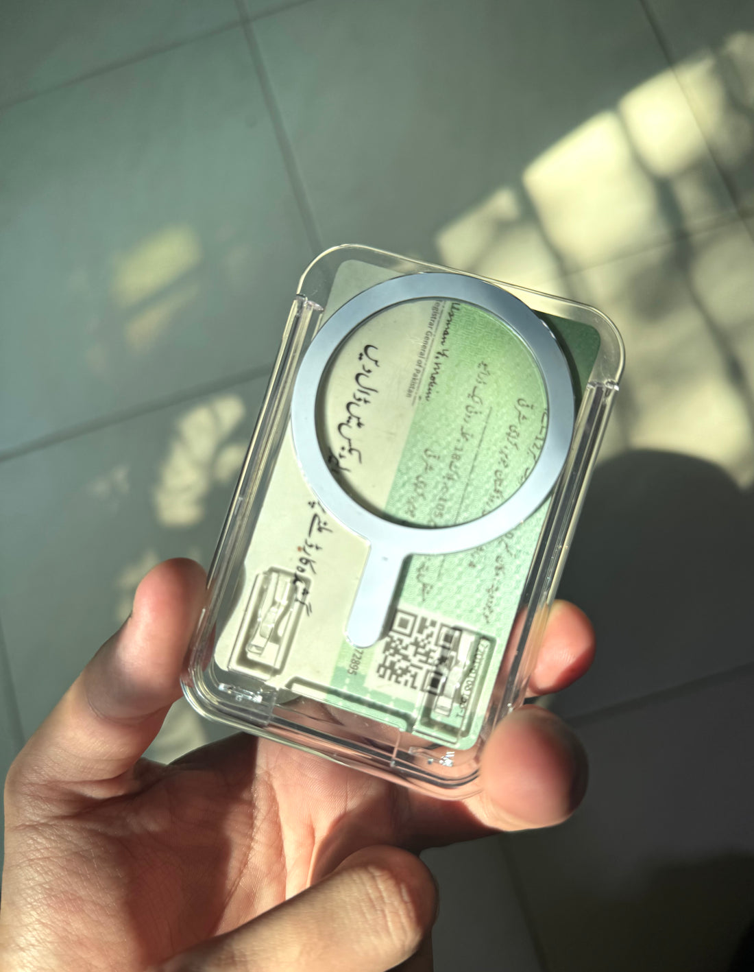 Flex Transparent MagSafe Card Wallet