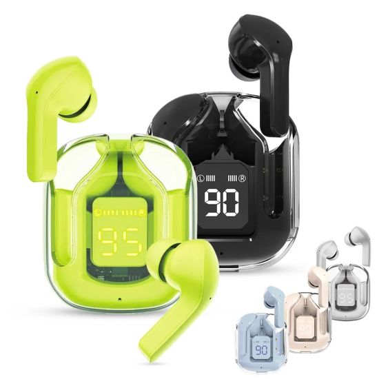 Introducing the Air 31 TWS Transparent Earbuds | White, Black, Green, Pink - Flex