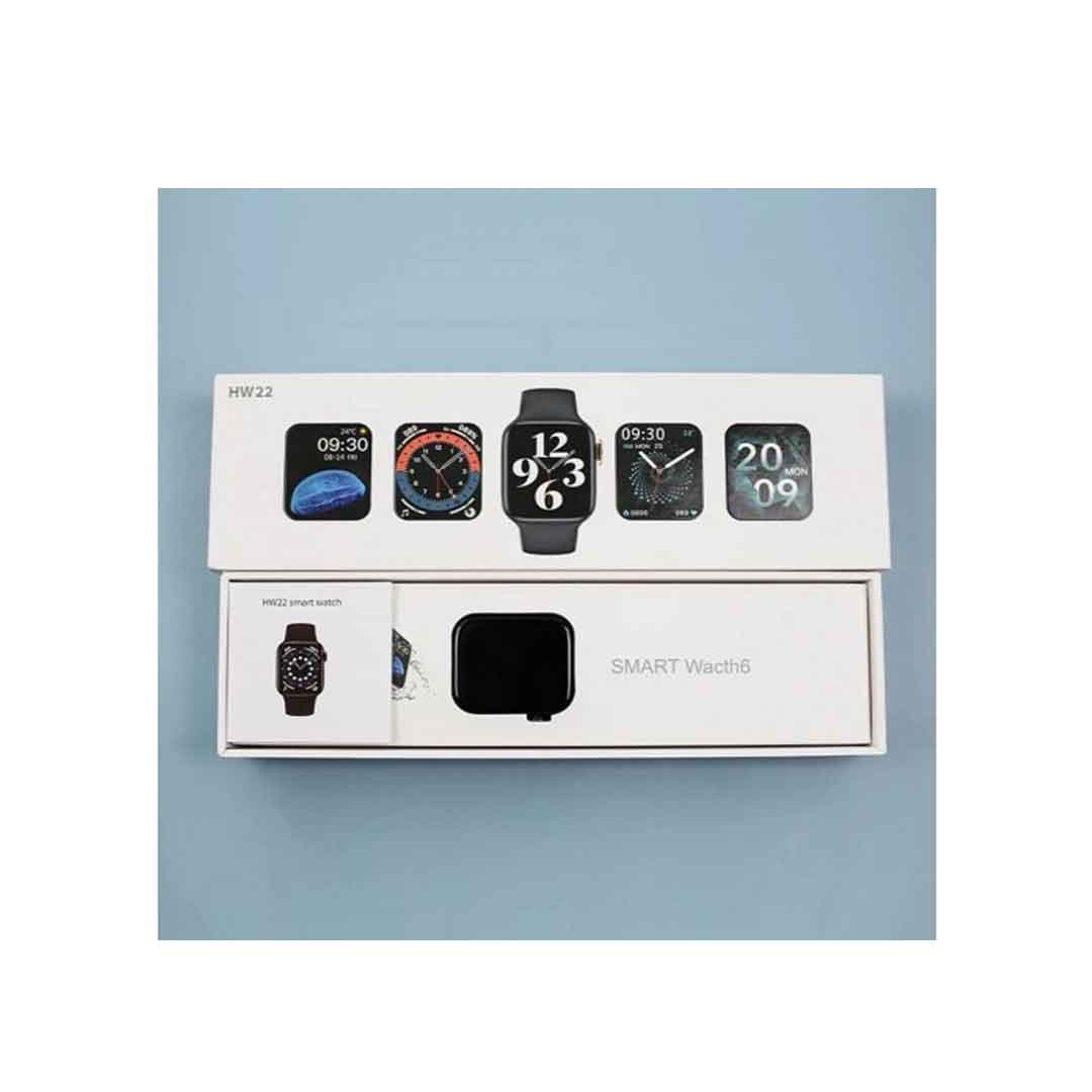 HW22 Smart watch unisex Series 6 Bluetooth call HD Smartwatch - Flex