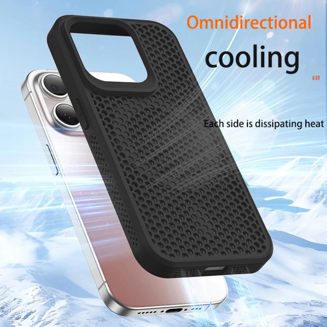 Flex MagSafe Honeycomb Heat Dissipation Phone Case