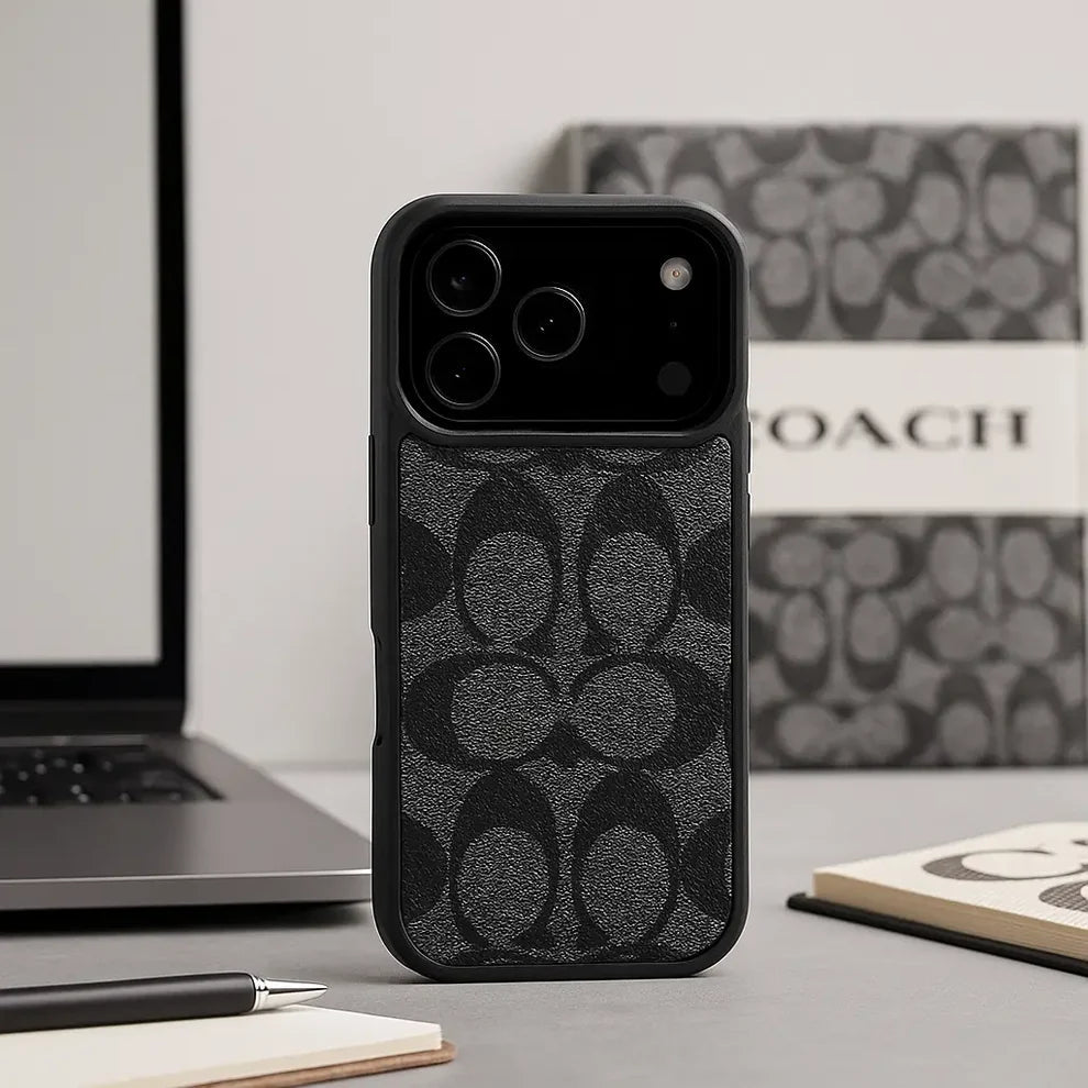 Flex Co*ch Inspired Leather Case