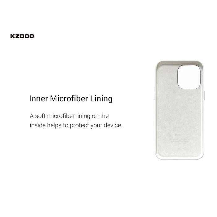 Iphone 14 Pro Leather Case KDOO Noble Collection - Flex