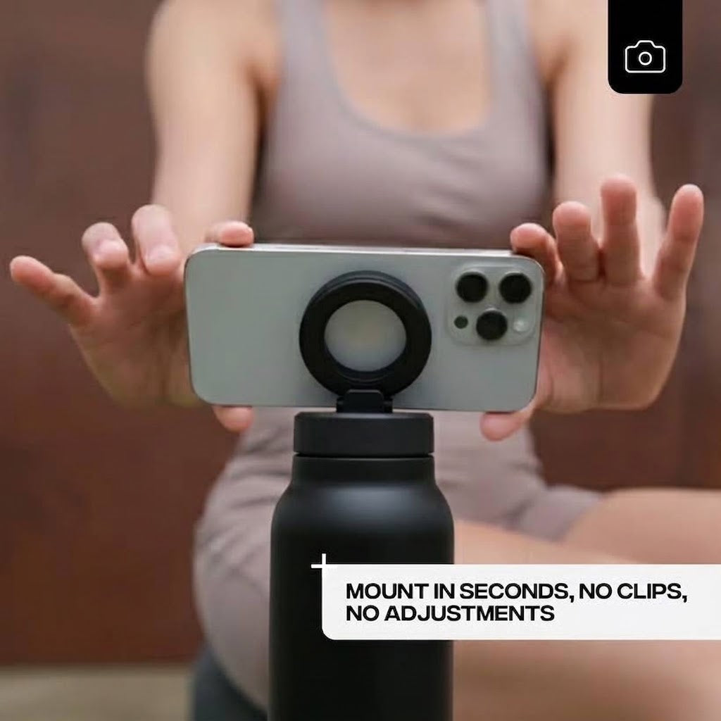Flex Magnetic Water Bottle For Content Creators (24oZ)
