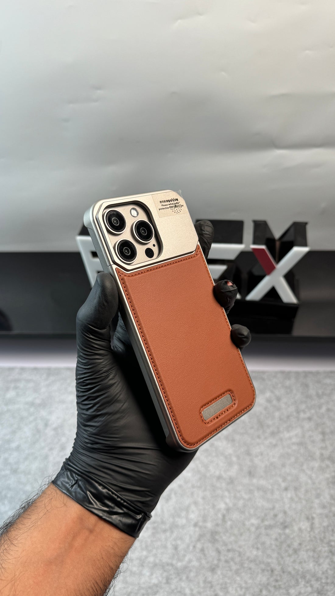 Flex Magleather fragnance Case For Iphone 15 pro max