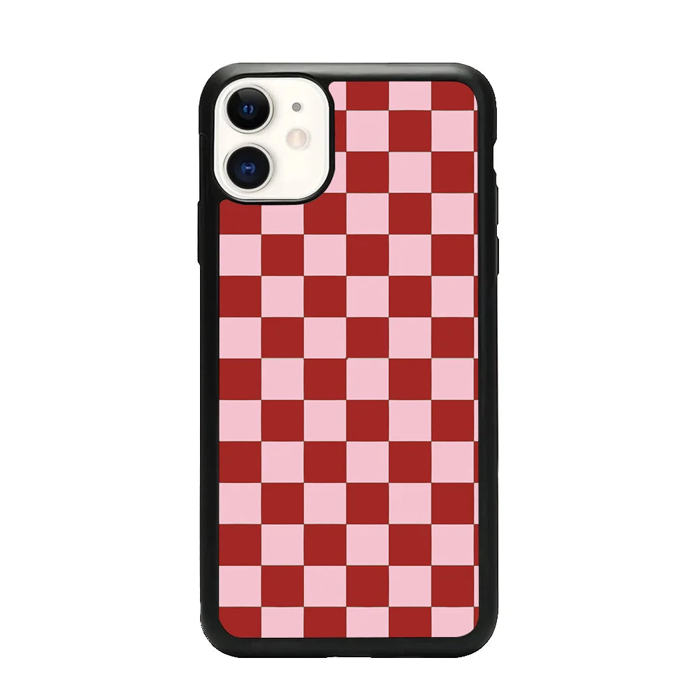 Flex Red Checkered iPhone 12