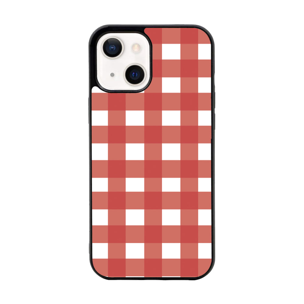 Flex Red Plaid iPhone 15