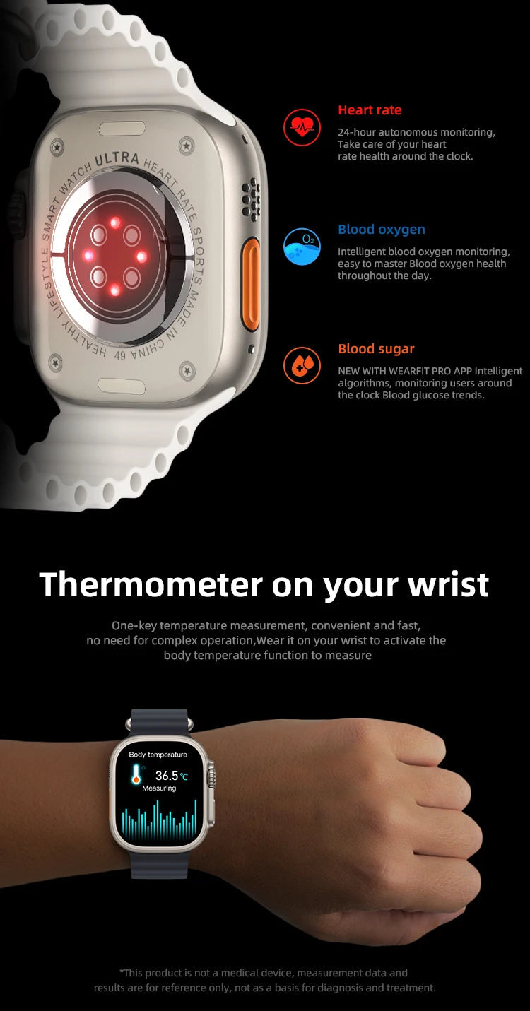HW8 Ultra Max Smart Watch | 49 MM - Flex