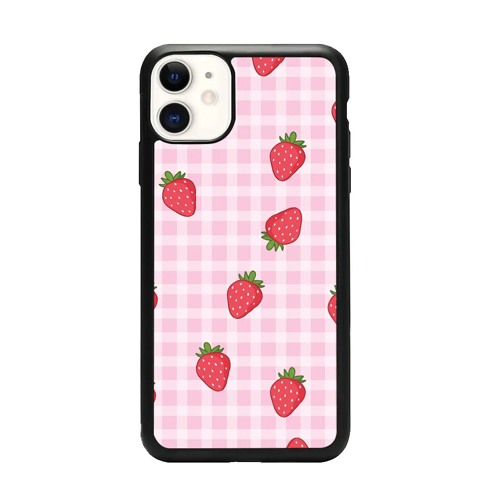 Flex Strawberry Pattern iPhone 12