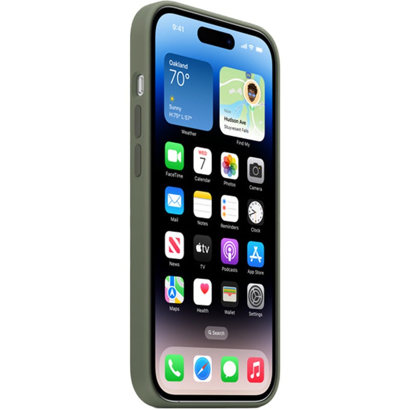 Apple Silicon Case Olive Green - Flex