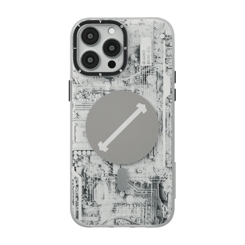 Youngkit Futuristic Circuit Case For Iphone 15 Pro Max - Flex