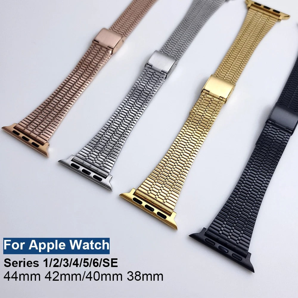 Stainless Braided Strap For Apple Watch 42/44/45/49mm - Flex