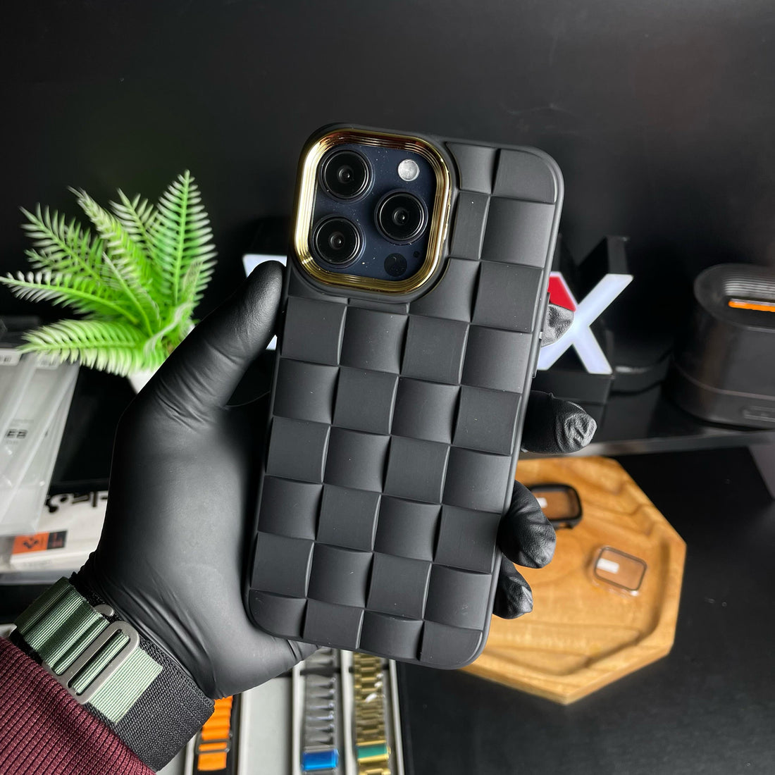 Cubic Puffer Case For IPhone (All IPhone Models)