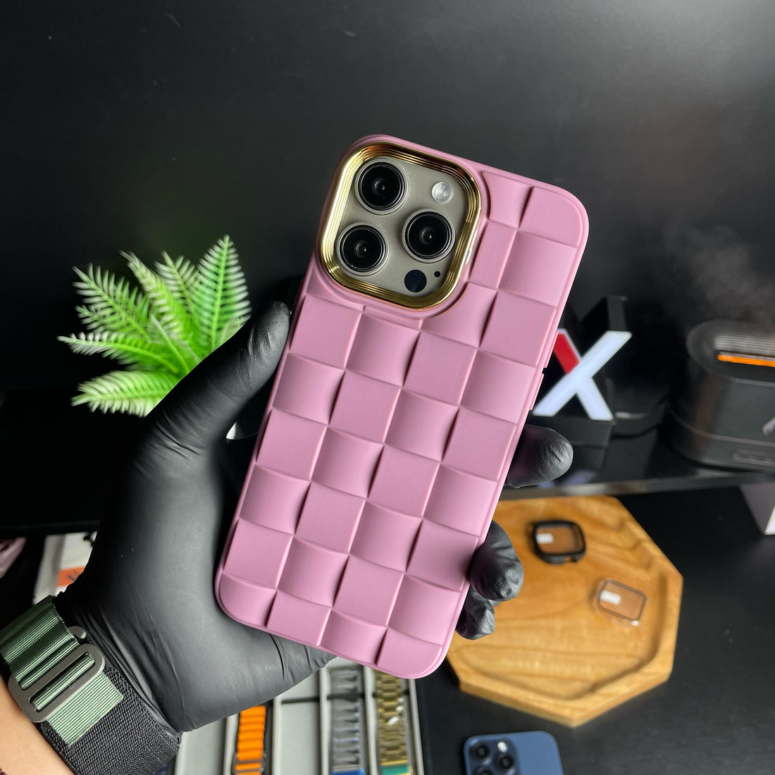Cubic Puffer Case For IPhone (All IPhone Models)