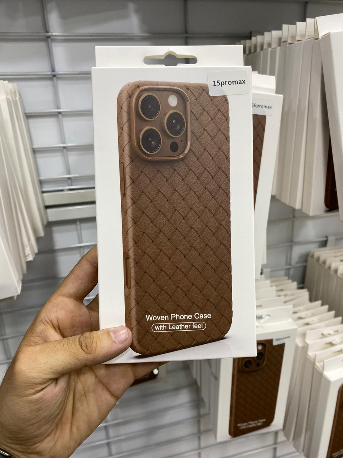 Flex Wooven Case Desert Titanium For iPhone 16 pro max