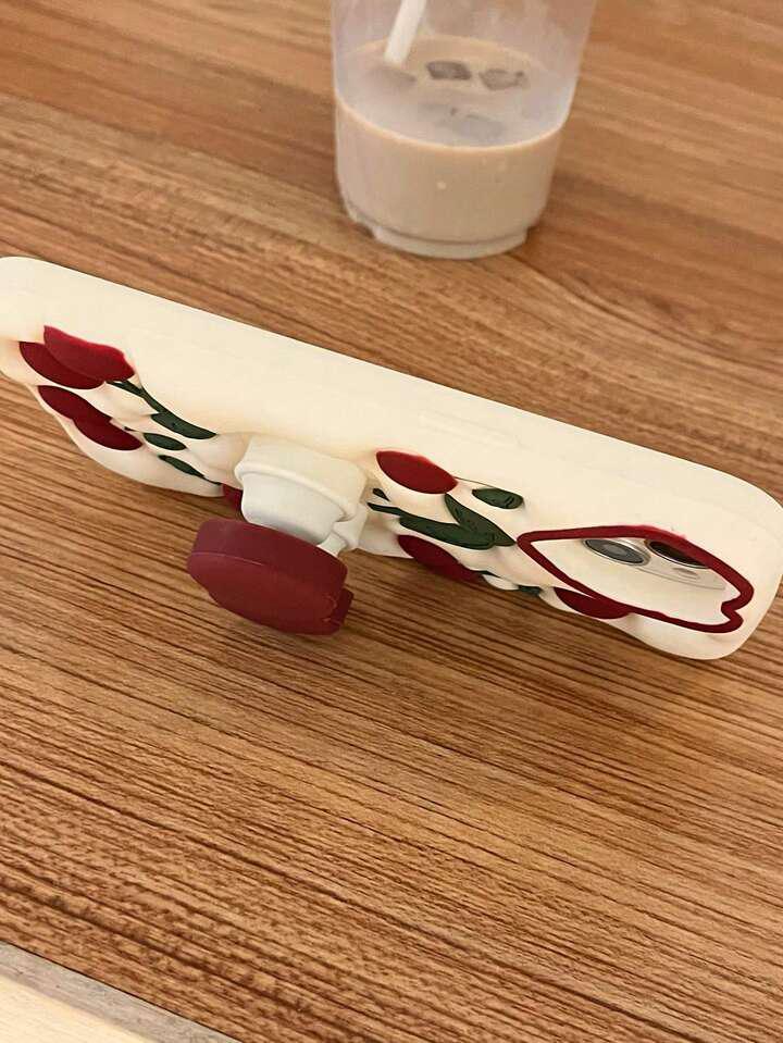 Flex Cherry Holder Case For IPhone