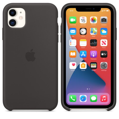Apple Silicon Case Charcoal For Iphone 11