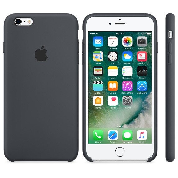 Apple silicone Case Grey for Iphone 13 Pro Max - Flex