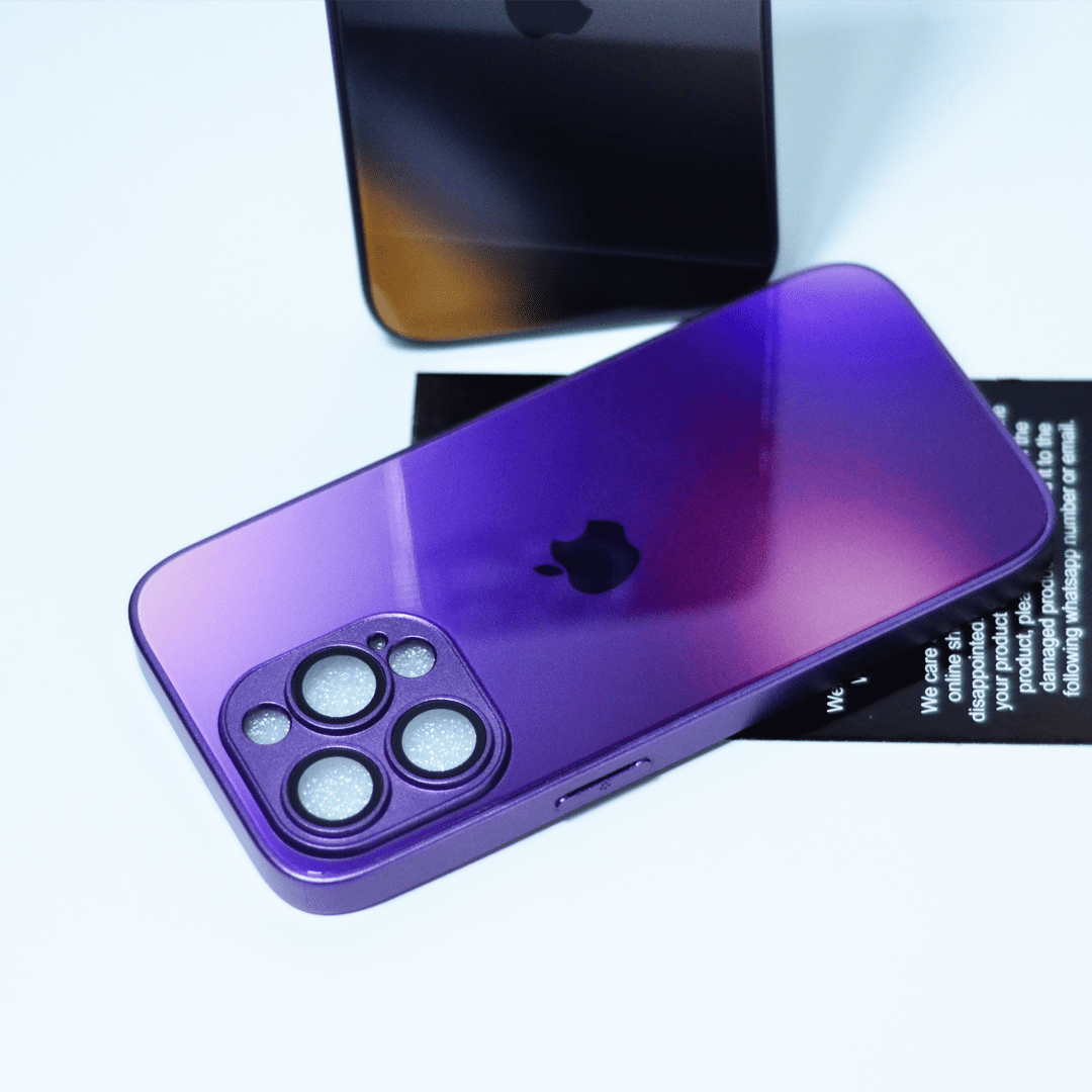 Colored Glass Case for Iphone 13 Pro Max - Flex