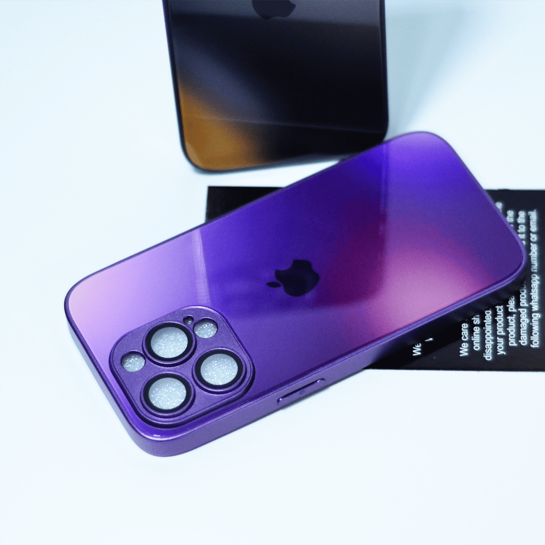 Colored Glass Case for Iphone 12 Pro Max - Flex