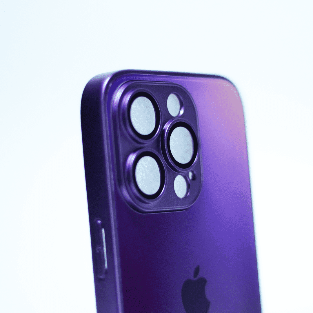 Colored Glass Case for Iphone 14 Pro Max - Flex