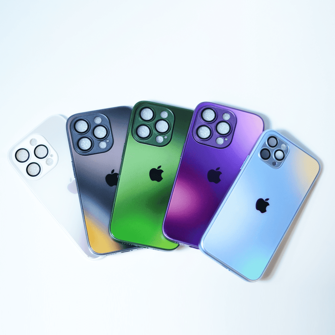 Colored Glass Case for Iphone 13 Pro - Flex