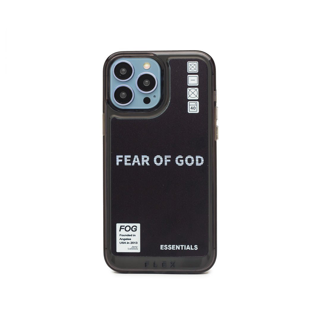 Fear of God (Black Shade) For IPhone 14 Pro - Flex