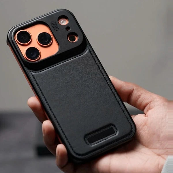 Metal MagSafe Leather Perfume Case