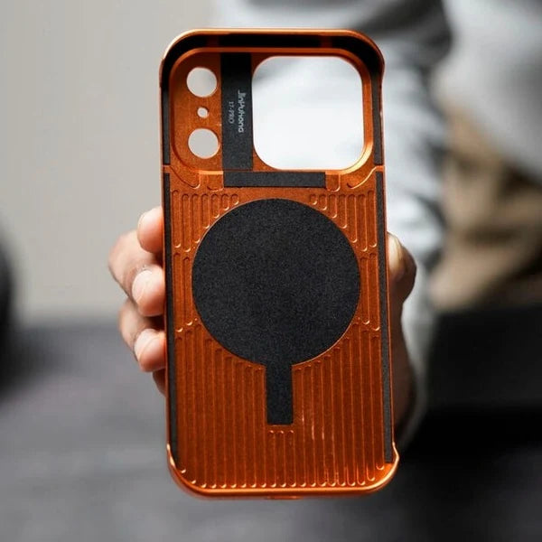 Metal MagSafe Leather Perfume Case