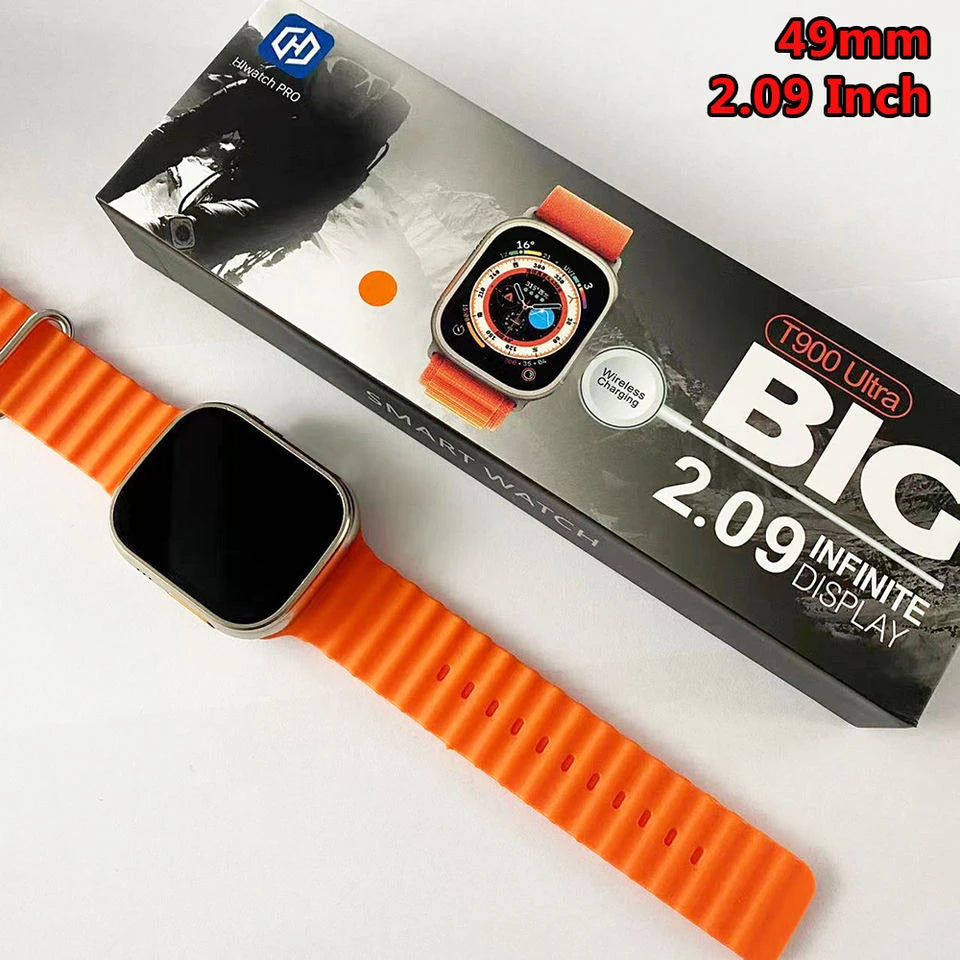 T900 Ultra Big 2.09 Display Smart Watch Series 8 Flex