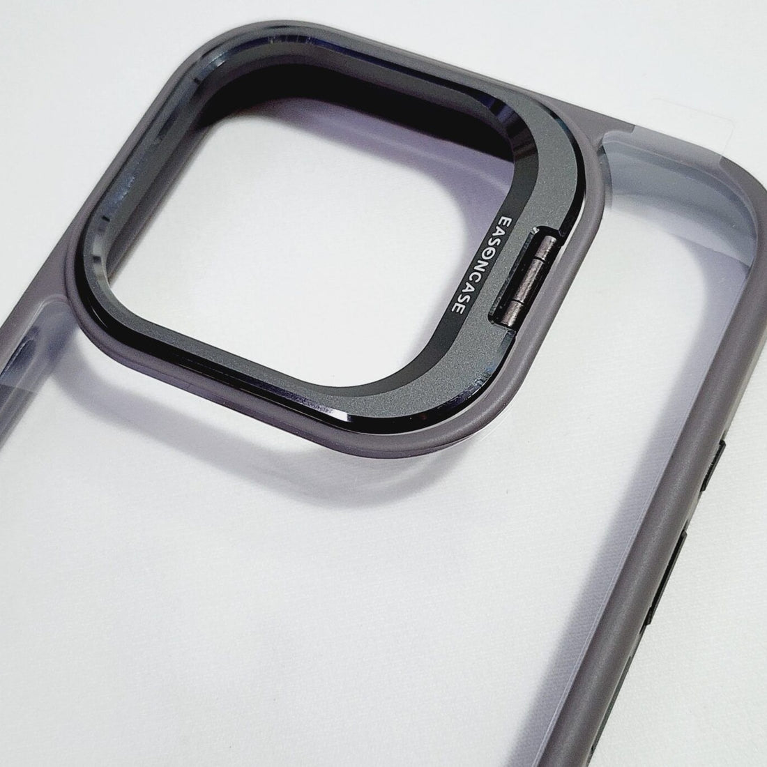 Flex Bracket Stand Case with Camera Protection Rings For ( Iphone 11 to 15 pro max )
