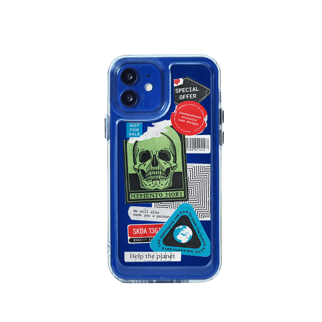 Iphone 14 Acrylic Skull Tag - Flex